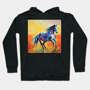 steed on the prairie Hoodie